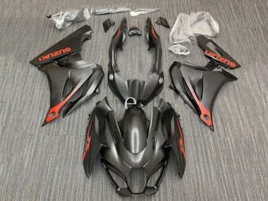 Lojas Carenagens Moto Suzuki GSXR1000 2017-2024 - Preto Fosco Vermelho