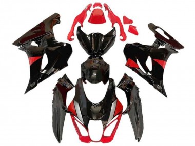 Lojas Carenagens Moto Suzuki GSXR1000 2017-2024 - Preto Vermelho Cinzento
