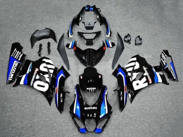 Lojas Carenagens Moto Suzuki GSXR1000 2017-2024 - Preto Azul Branco