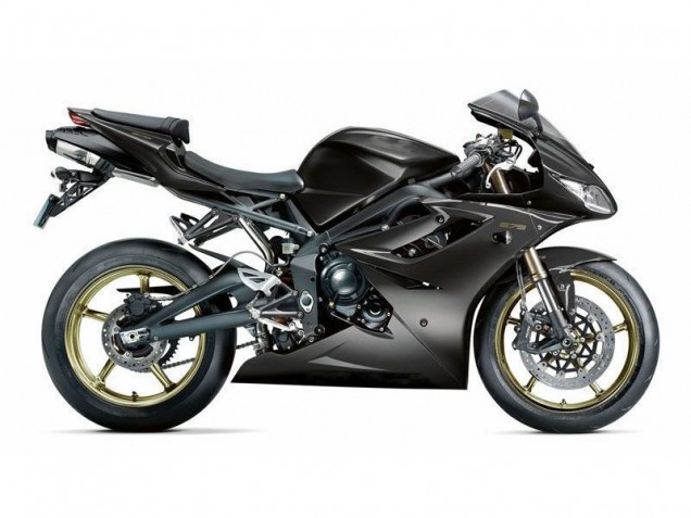 Lojas Carenagens Moto Triumph Daytona 675 Triple 2006-2008 - Preto Fosco