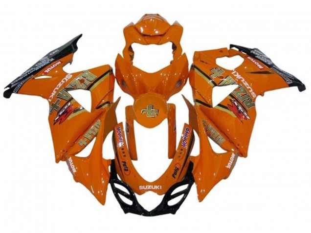 Lojas Carenagens Moto Suzuki GSXR 1000 2009-2016 - Laranja Ouro Rizla
