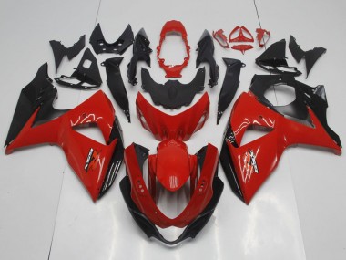 Lojas Carenagem Moto Suzuki GSXR 1000 2009-2016 - Vermelho Preto