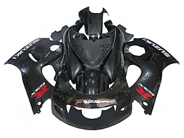 Lojas Carenagens Moto Suzuki GSXR 600 / GSXR 750 1996-2000 - Preto Branco Vermelho