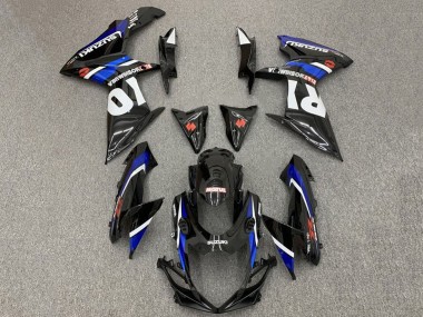 Lojas Carenagens Moto Suzuki GSXR 600 / GSXR 750 2011-2024 - Preto Brilhante Azul Branco Vermelho Yoshimura