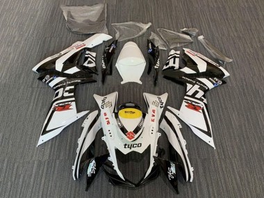 Lojas Carenagens Moto Suzuki GSXR 600 / GSXR 750 2011-2024 - Branco Preto Amarelo Vermelho Tyco