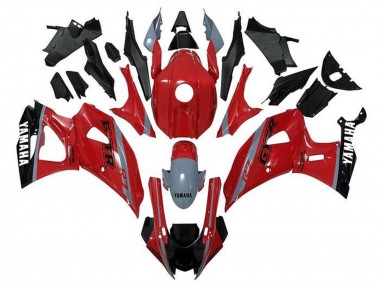 Lojas Carenagens Moto Yamaha YZF R7 2021-2024 - Vermelho Cinzento Preto Branco