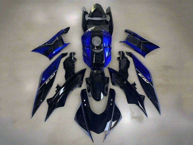 Lojas Carenagens Moto Yamaha YZF R3/R25 2019-2021 - Azul Azul Brilhante Escuro