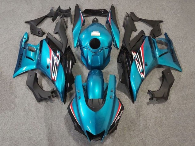 Lojas Carenagens Moto Yamaha YZF R3/R25 2019-2021 - Azul Vermelho Preto