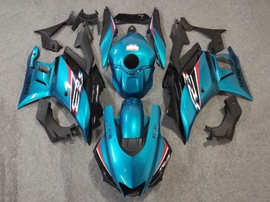 Lojas Carenagens Moto Yamaha YZF R3/R25 2022-2024 - Azul Branco Vermelho Preto