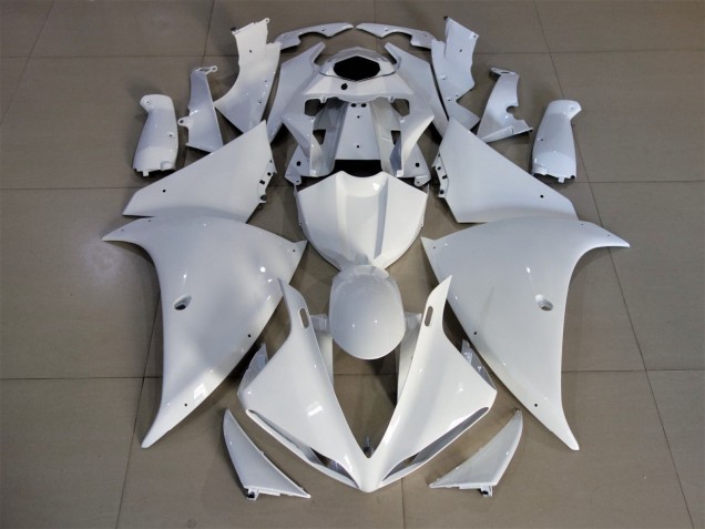 Lojas Carenagens Moto Yamaha YZF 1000 R1 2012-2014 - Branco