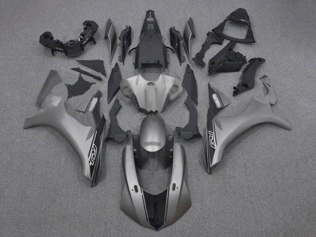 Lojas Carenagem Moto Yamaha YZF 1000 R1 2015-2019 - Preto Fosco Preto Brilhante