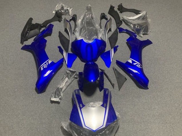 Lojas Carenagens Moto Yamaha YZF 1000 R1 2015-2019 - Azul Prata