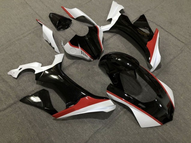 Lojas Carenagens Moto Yamaha YZF 1000 R1 2015-2019 - Branco Preto Brilhante Vermelho