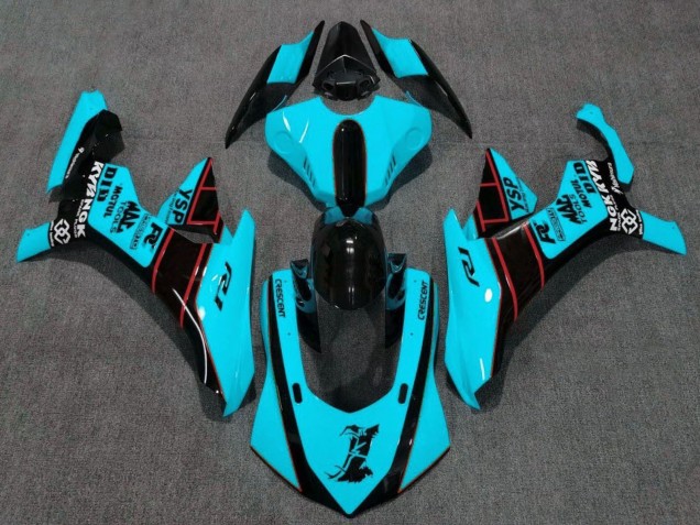 Lojas Carenagens Moto Yamaha YZF 1000 R1 2015-2019 - Azul Preto Vermelho