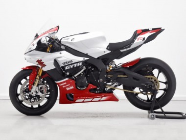 Lojas Carenagens Moto Yamaha YZF 1000 R1 2020-2025 - Branco Vermelho GYTR