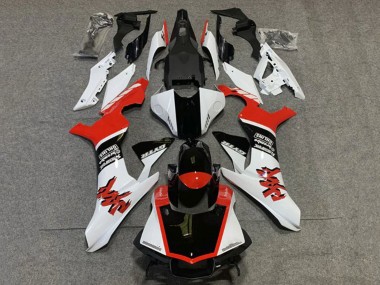 Lojas Carenagens Moto Yamaha YZF 1000 R1 2020-2025 - Branco Vermelho Preto Brilhante GYTR