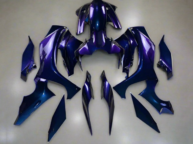 Lojas Carenagens Moto Yamaha YZF 1000 R1 2020-2025 - Azul Roxo Camaleão