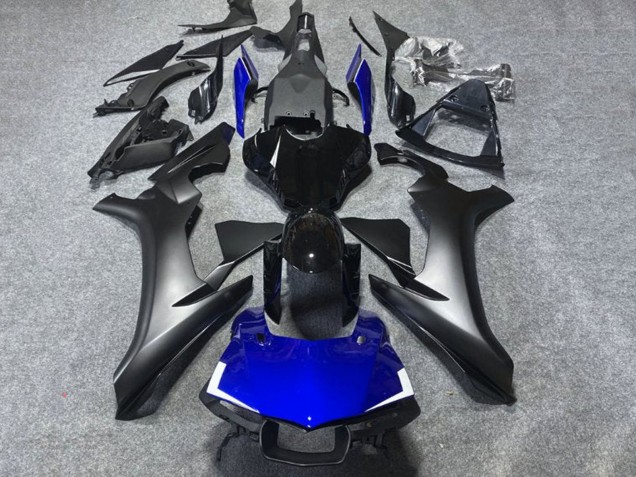 Lojas Carenagens Moto Yamaha YZF 1000 R1 2020-2025 - Preto Brilhante Preto Fosco Azul