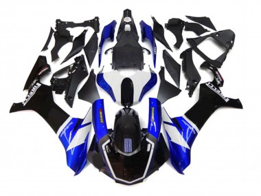 Lojas Carenagens Moto Yamaha YZF 1000 R1 2020-2025 - Azul Branco Preto Akropovic