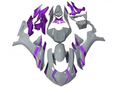Lojas Carenagens Moto Yamaha YZF 1000 R1 2020-2025 - Nardo Cinzento Roxo