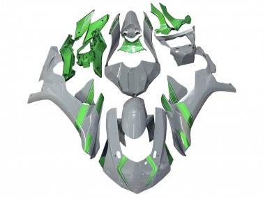 Lojas Carenagens Moto Yamaha YZF 1000 R1 2020-2025 - Nardo Cinzento Verde