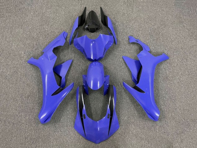Lojas Carenagens Moto Yamaha YZF 1000 R1 2020-2025 - Azul Preto Brilhante