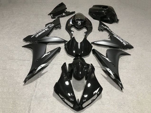 Lojas Carenagens Moto Yamaha YZF 1000 R1 2004-2006 - Preto Brilhante Preto Fosco