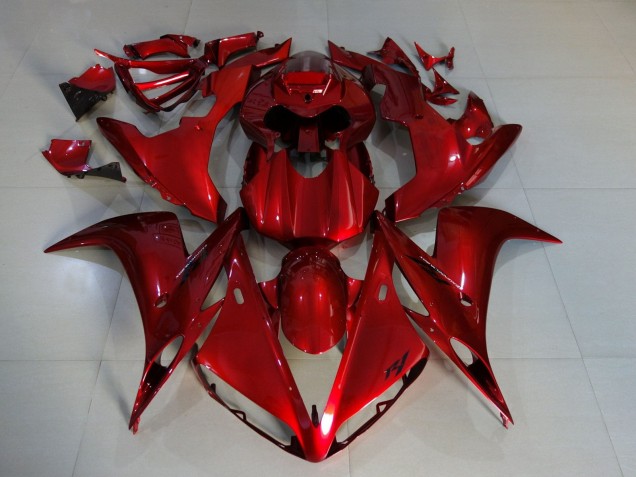 Lojas Carenagens Moto Yamaha YZF 1000 R1 2004-2006 - Doce Vermelho