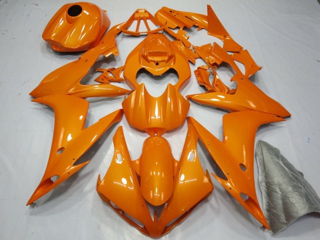 Lojas Kits Carenagem Moto Yamaha YZF 1000 R1 2004-2006 - Laranja