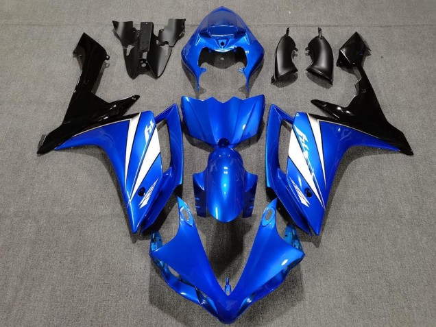 Lojas Carenagem Moto Yamaha YZF 1000 R1 2007-2008 - Azul Branco Preto