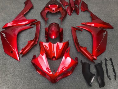 Lojas Carenagens Moto Yamaha YZF 1000 R1 2007-2008 - Vermelho