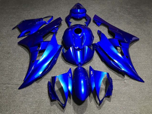 Lojas Carenagem Moto Yamaha YZF R6 2006-2007 - Azul