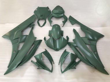 Lojas Carenagens Moto Yamaha YZF R6 2006-2007 - Verde Exército