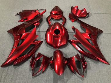 Lojas Carenagens Moto Yamaha YZF R6 2006-2007 - Vermelho