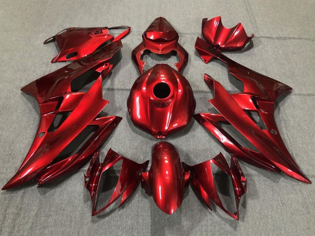 Lojas Carenagens Moto Yamaha YZF R6 2006-2007 - Vermelho