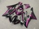 Lojas Carenagens Moto Yamaha YZF R6 2008-2016 - Roxo Preto Fosco