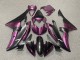 Lojas Carenagens Moto Yamaha YZF R6 2008-2016 - Roxo Preto Fosco