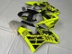 Lojas Carenagens Moto Triumph Daytona 675 Triple 2006-2008 - Amarelo Preto Fosco