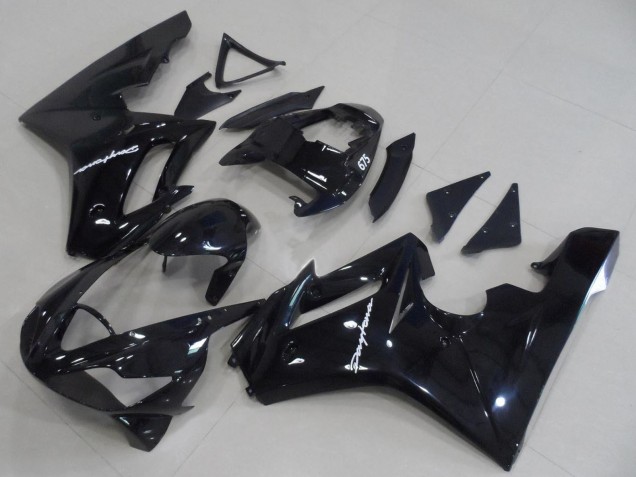 Lojas Carenagem Moto Triumph Daytona 675 Triple 2006-2008 - Preto Brilhante