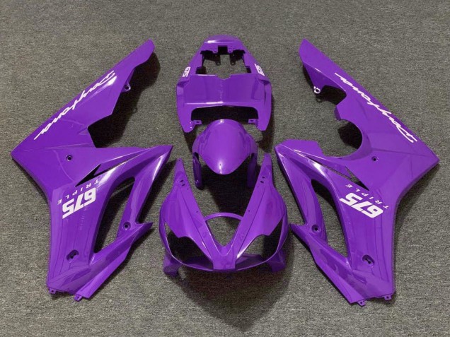 Lojas Carenagens Moto Triumph Daytona 675 Triple 2006-2008 - Roxo