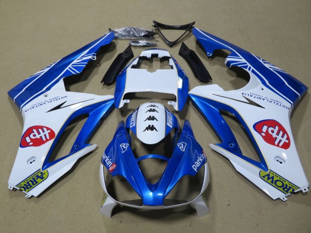 Lojas Carenagens Moto Triumph Daytona 675 Triple 2006-2008 - Branco Azul