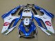 Lojas Carenagens Moto Triumph Daytona 675 Triple 2006-2008 - Branco Azul