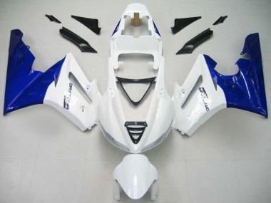 Lojas Carenagem Moto Triumph Daytona 675 Triple 2009-2012 - Branco Azul