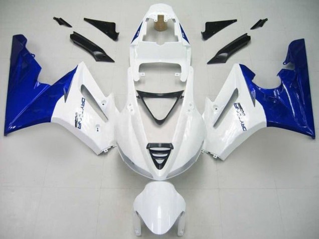 Lojas Carenagem Moto Triumph Daytona 675 Triple 2009-2012 - Branco Azul
