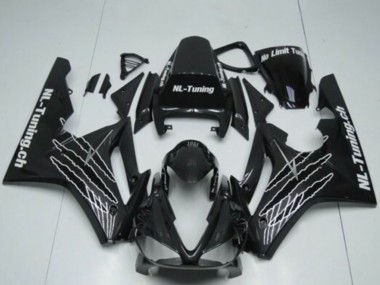 Lojas Carenagens Moto Triumph Daytona 675 Triple 2009-2012 - Preto Brilhante Branco Claw
