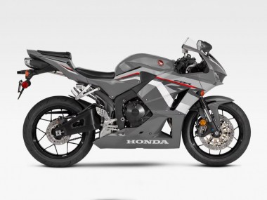 Lojas Carenagens Moto Honda CBR600RR F5 2009-2012 - Cinzento Branco Vermelho