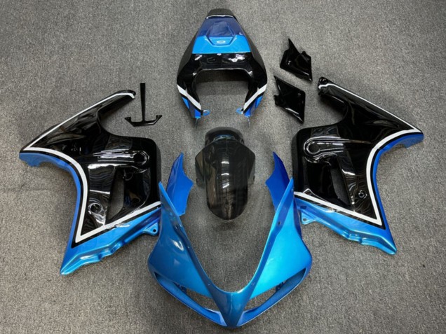 Lojas Carenagens Moto Suzuki SV650 2003-2013 - Azul Brilhante Preto