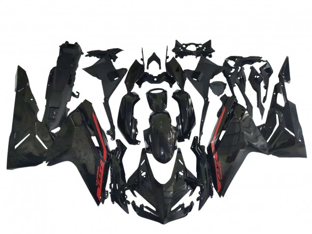 Lojas Carenagens Moto Honda CBR250RR 2023-2024 - Preto Brilhante Vermelho