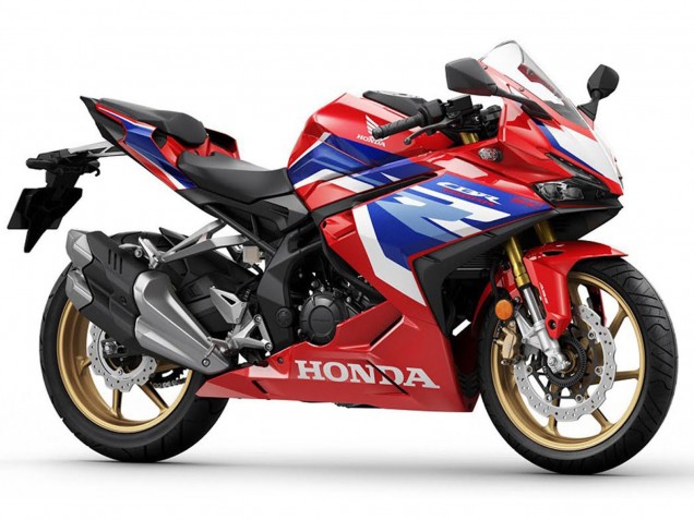 Lojas Carenagens Moto Honda CBR250RR 2023-2024 - Vermelho Azul Branco