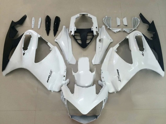 Lojas Carenagens Moto Honda ST1300 2002-2016 - Branco Preto